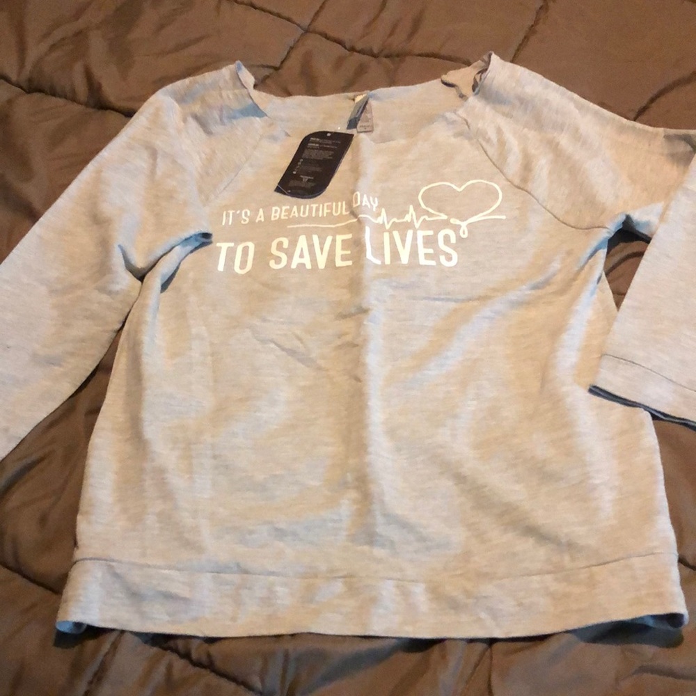 Long sleeve top greys anatomy